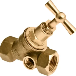 Tijdelijk Beschikbaar Bonfix Stopkraan met bovendeel Met aftapgelegenheid 3/4 - 2 x binnendraad