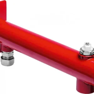 Betrouwbaar Bonfix Expansievatconsole rood - met vertind puntstuk 3/4 x 15 - binnendraad x knel + ontluchter - 3 gats