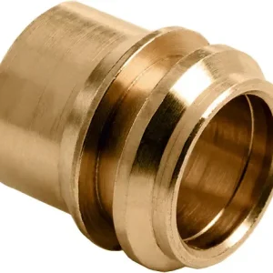 Origineel Bonfix knelkoppeling - Verloopset 1-delig / 3-delig - 12mm x 8mm - Messing