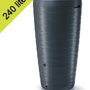 Maze regenton 2in1 240 liter antraciet Weekendaanbieding