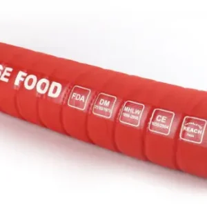 Zuivelslang - Levensmiddelenslang zuig/pers SP Rood - 25x37mm (Per Meter) In De Mode