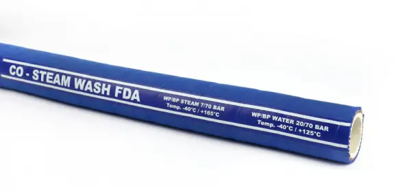 Bestel Nu Stoomslang / Levensmiddelenslang - EPDM - 19x31mm (Per Meter)