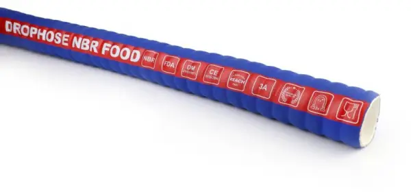 Zuivelslang - Levensmiddelenslang - NBR - FDA - 76x91mm (Per Rol 40m) Luxe