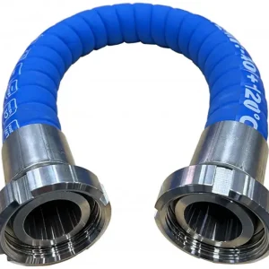 Zuivelslang/Voedselslang Zeer Flexibel & Gegolfd - Compleet met Puntstuk/Wartel - DN32 - 7 meter Dagaanbieding