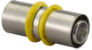 In De Mode Uponor MLC-G gas perskoppeling - pers - 20mm