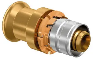 Uponor S-Press overgangs koppeling - pers x pers - 16mm x 15mm (Cu) Nieuw