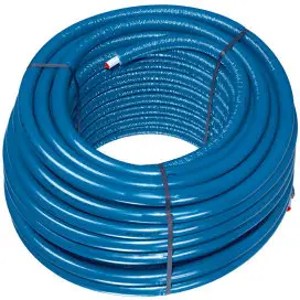 Uponor - Uni Pipe PLUS buis - 25mm - met isolatielaag 6mm - blauw (Per Meter) Favoriet