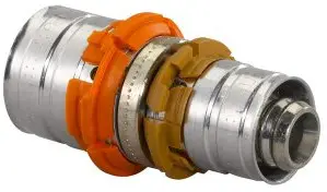 Uponor S-Press verloop koppeling - pers x pers - 16mm x 14mm Lage Prijs