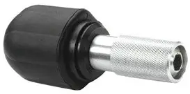 Garantie Inbegrepen Henco - handgreep voor kalibratie- en afschuingereedschap - 63mm - kunststof