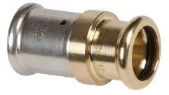 Alleen Vandaag Henco - overgangs koppeling - pers x pers - 26mm x 28mm - messing