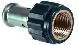 Henco - schroef koppeling - pers x binnendraad - 40mm x 1-1/4" - pvdf Actieprijs