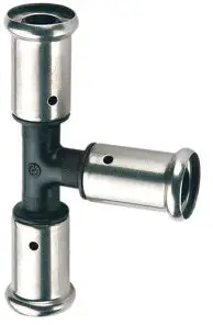 Exclusief Henco - T-stuk 90° - pers x pers x pers - 20mm x 20mm x 20mm - pvdf