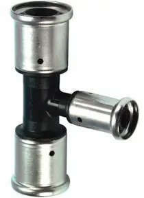 Favoriet Henco - verloop T-stuk 90° - pers x pers x pers - 32mm x 26mm x 32mm - pvdf