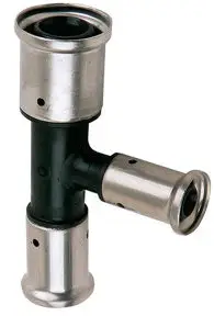 Henco - verloop T-stuk 90° - pers x pers x pers - 20mm x 20mm x 16mm - pvdf Groothandel