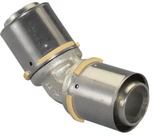Plaats Bestelling Uponor S-Press knie 45° - pers x pers - 50mm x 50mm