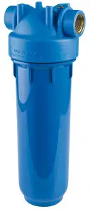 Nieuw Atlas Filtri - filterhuis - blauwe klok - type DP 10 Mono OT AB - binnendraad x binnendraad - 1" x 1" - messing