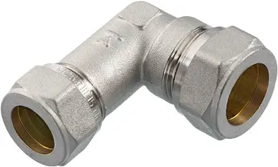 Bonfix Kniekoppeling 18 x 15 - voor vorstvrije buitenkraan - type 71605 / 71615 - 2 x knel Op = Op