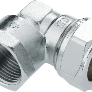 Bonfix knelkoppeling - knie - binnendraad - 1” x 22mm - Vertint Messing Bulkbestelling