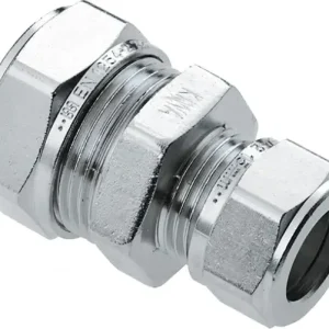 Bonfix knelkoppeling - Rechte verloopkoppeling - 22mm x 15mm - Vertint Messing Veilige Betaling