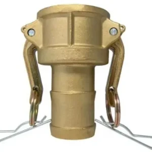 Laatste Versie Camlock Vrouwelijk met Slangtule - Type C - Messing - Slangtule 19 mm - DN 20 - C75
