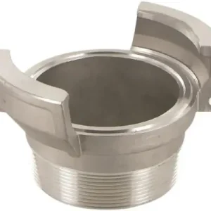 Guillemin koppeling x buitendraad - Zonder vergrendeling - DN50 x 2" - Aluminium Snelle Levering