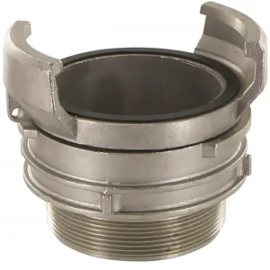 Guillemin koppeling x buitendraad - met vergrendeling - DN32 x 1-1/4" - RVS 316 Exclusieve Aanbieding