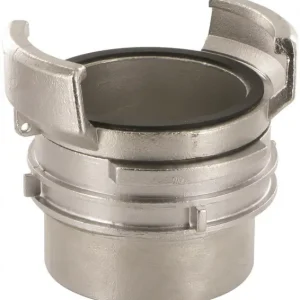 Guillemin koppeling x binnendraad - met vergrendeling - DN100 x 4" - RVS 316 Flitsaanbieding