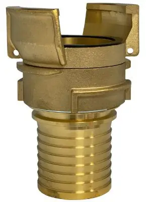 Guillemin koppeling x slangtule - DN80 x 80mm - Messing Plaats Bestelling