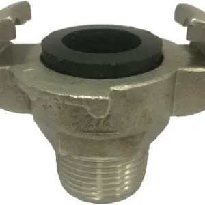 Beste Prijs Klauwkoppeling x buitendraad - met veiligheidsclip en NBR afdichting - 42mm x 1" - RVS 316