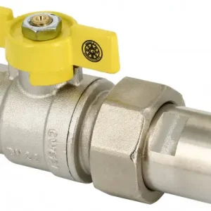 Bonfix Gaskraan voor België - vlindergreep bediening 1 - binnendraad x koppeling binnendraad Meest Verkocht