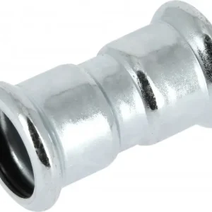 Meest Verkocht Bonfix Pressfitting staalverzinkt CV Rechte koppeling 42 x 42 - 2 x press - (m-profiel)