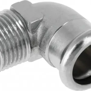 Nieuw Model Bonfix Pressfitting staalverzinkt CV Kniekoppeling 90° 1 x 28 - conische buitendraad (R) x press - (m-profiel)