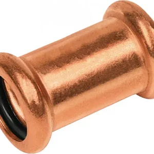 Rechtstreeks Van De Fabrikant Bonfix Pressfitting roodkoper WATER Rechte koppeling 108 x 108 - 2 x press - (m-profiel)