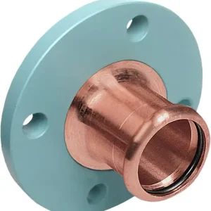 Nieuwe Collectie Bonfix Pressfitting roodkoper WATER Flenskoppeling DN 50 / 54 mm - 1 x press - (m-profiel) - Zilver