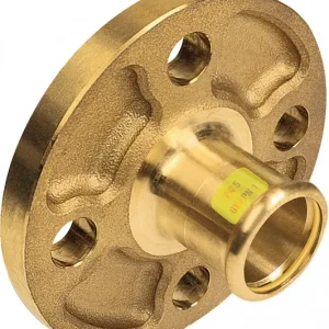 Meest Verkocht Bonfix Pressfitting roodkoper GAS Flenskoppeling DN 32 / 35 mm - 1 x press - (m-profiel)