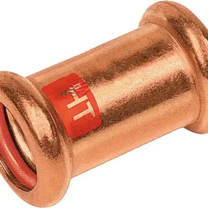 Voordeelprijs Bonfix Pressfitting roodkoper SOLAR Rechte koppeling 35 x 35 - 2 x press - (m-profiel)