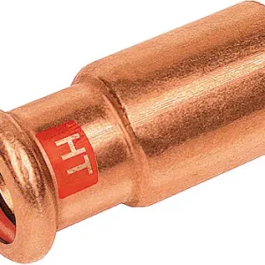 Luxe Bonfix Pressfitting roodkoper SOLAR Rechte verloopkoppeling - 54 x 35 - insteek x press - (m-profiel)