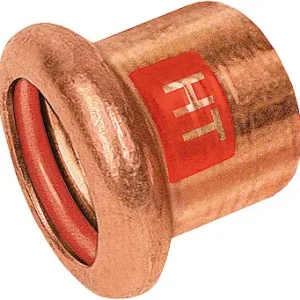 Betaalbaar Bonfix Pressfitting roodkoper SOLAR Eindkoppeling 42 - 1 x press - (m-profiel)