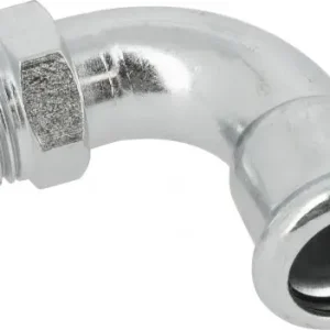 Must-Have Bonfix Pressfitting staalverzinkt CV Bocht 90° R1/2 x Ø15 - buitendraad x press (m-profiel)