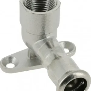 Bestseller Bonfix Pressfitting RVS 316L Muurplaat 1/2 x 15 - lange binnendraad (G) x press - (m-profiel)