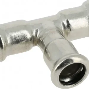 Origineel Bonfix Pressfitting RVS 316L T-koppeling 88,9 x 88,9 x 88,9 - 3 x press - (m-profiel)