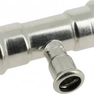 Shop Nu Bonfix Pressfitting RVS 316L T-koppeling - verlopend 76,1 x 22 x 76,1 - 3 x press - (m-profiel)