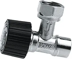 Speciale Aanbieding Bonfix Hoekstopkraan 3/8 x 12 - binnendraad x capillair - Vernikkeld