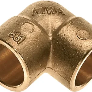 Betrouwbaar Bonfix Messing soldeerfitting Knie 22 x 22 - 2 x capillair