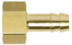 Beperkte Voorraad Euroline - Slangtule - Binnendraad - 9mm x 1/4" - messing