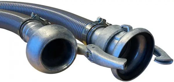 Authentiek Universele Slang Zuig-Pers - Compleet met Perrot Cardan Koppelingen - 100mm - 6meter