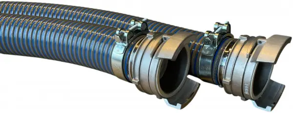 Universele Slang Zuig-Pers - Compleet met Guillemin Koppelingen - 50mm - 10meter Laatste Kans