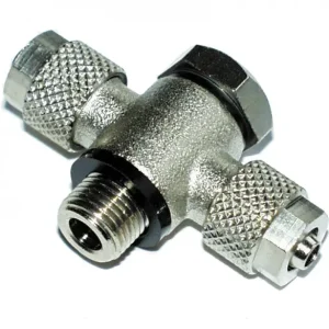 Ambachtelijk TEE dubb. banjo 12/10 mm x G3/8