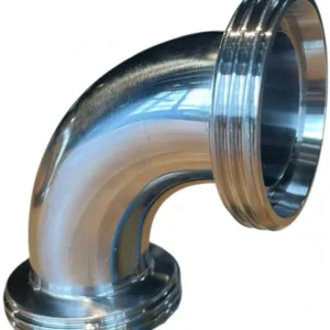 Beste Prijs Melkkoppeling - Zuivelkoppeling - DIN 11851 - Koppelbocht 90° - Draadstuk x Draadstuk - DN25 x DN25 - RVS 316