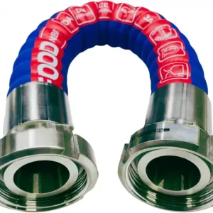 Zuivelslang/Voedselslang - NBR - Zeer Flexibel & Gegolfd - Compleet met Puntstuk/Wartel - DN65 - 5 meter Shop Nu